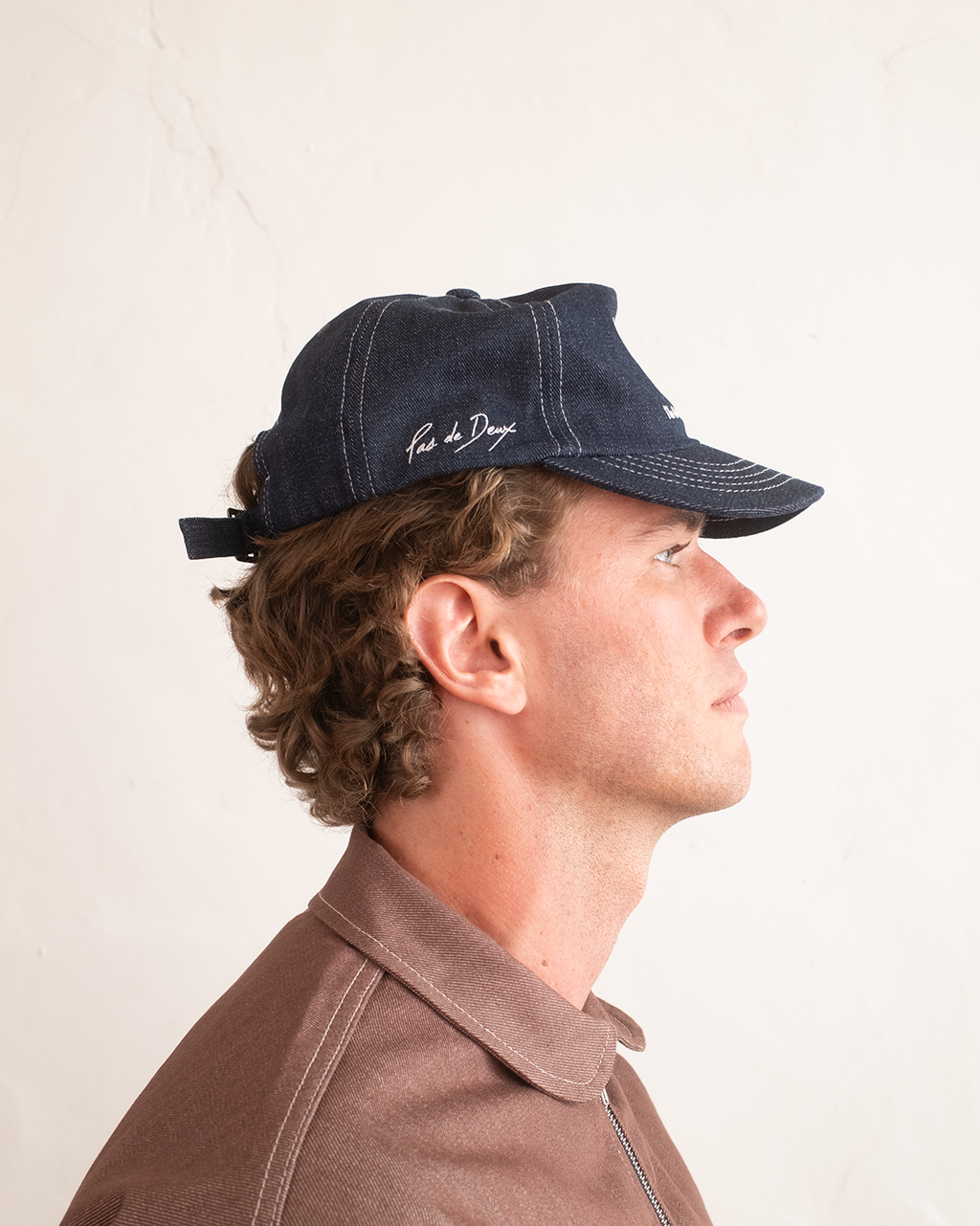 The Raw Denim Crucifix Cap