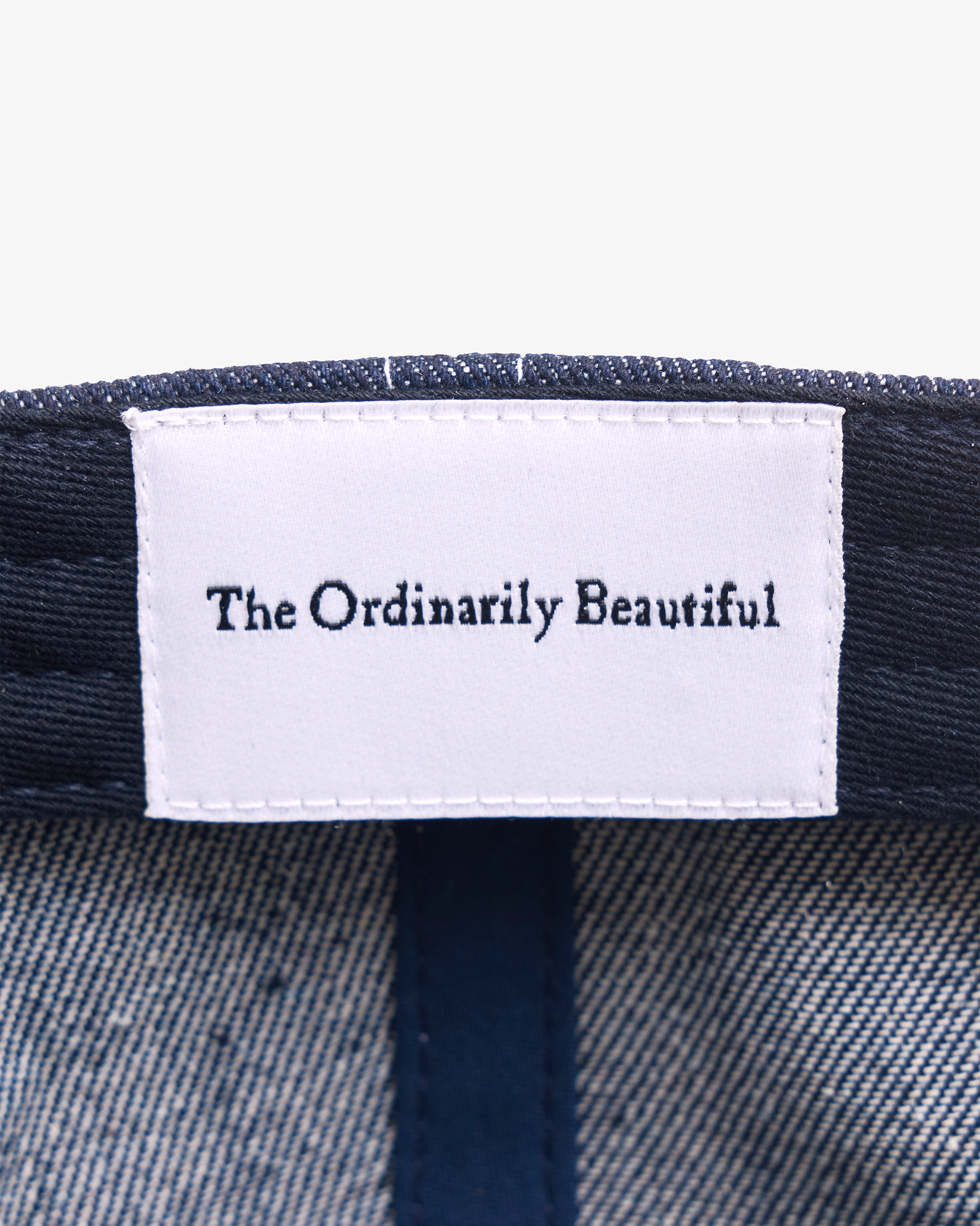 The Raw Denim Crucifix Cap