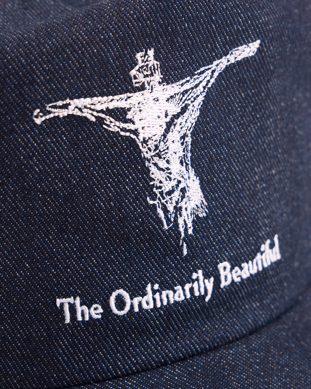 The Raw Denim Crucifix Cap
