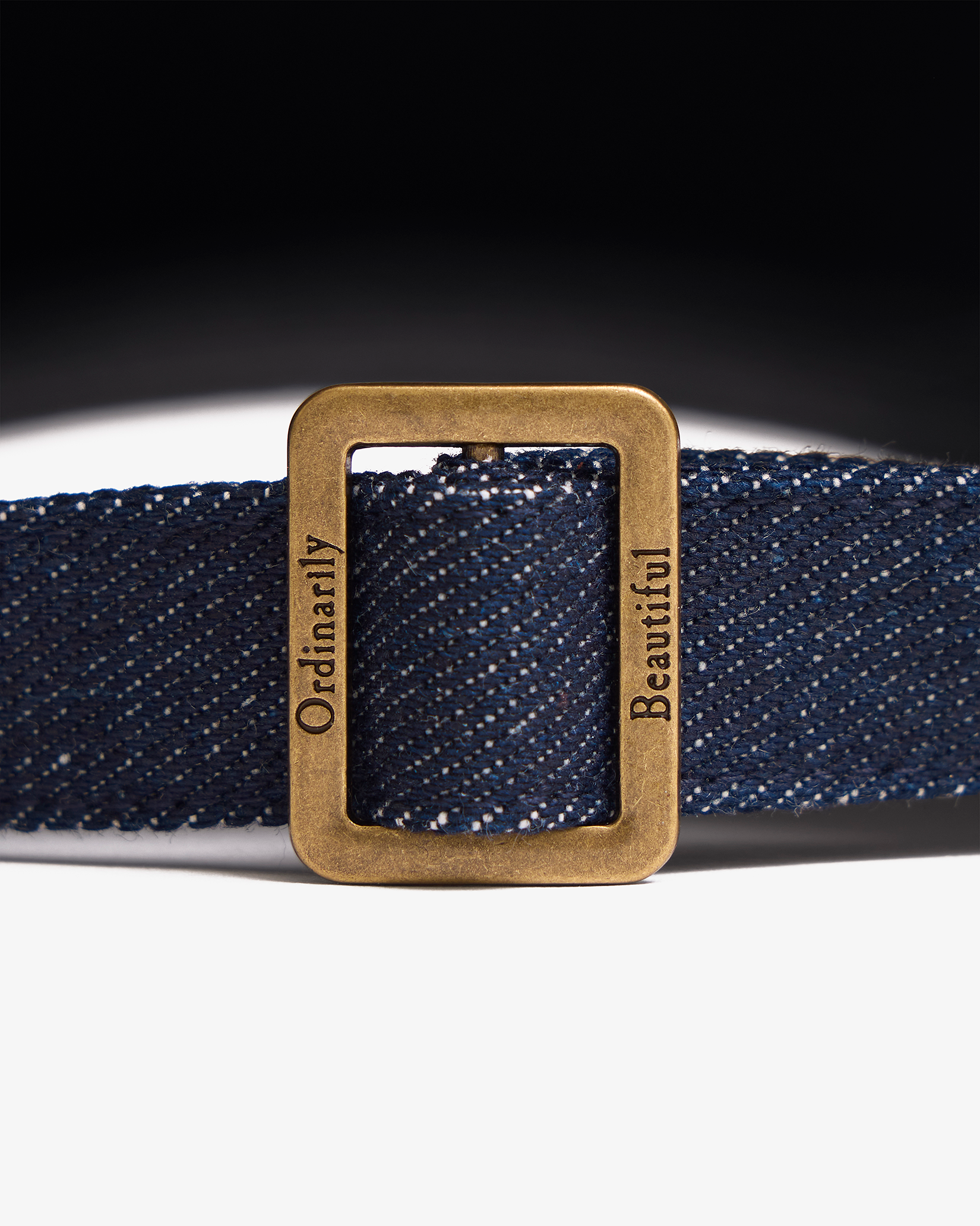 The Raw Denim Crucifix Cap