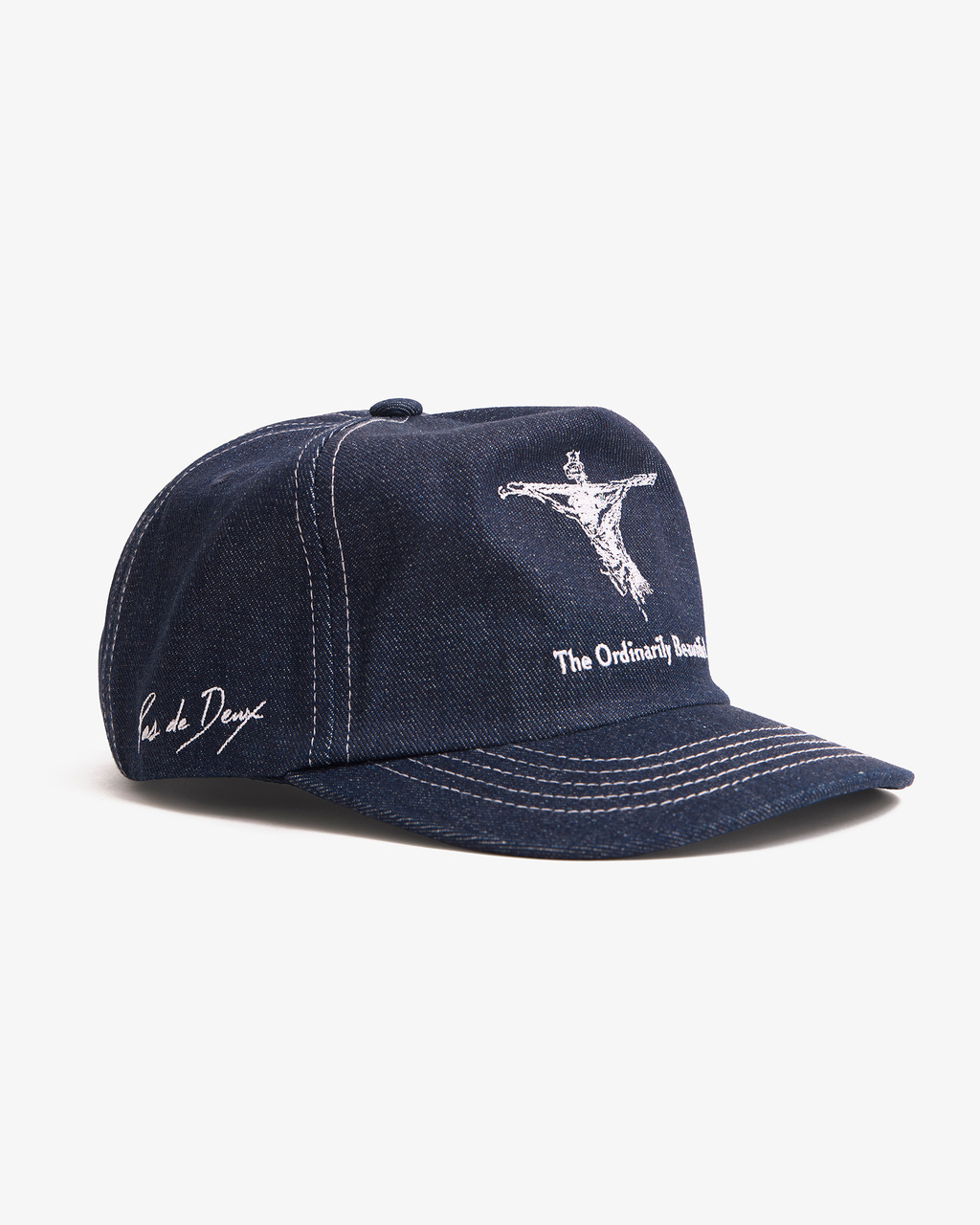 The Raw Denim Crucifix Cap
