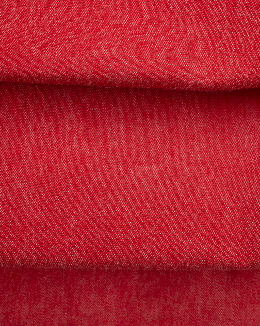 The Marleux Japanese Denim Chore Shirt - Vintage Red