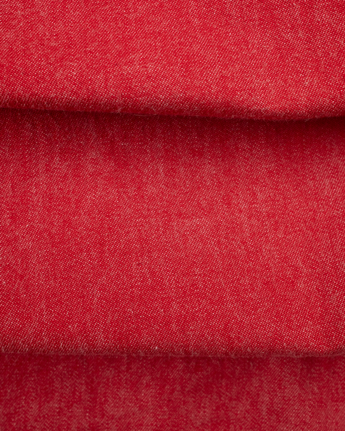 The Marleux Japanese Denim Chore Shirt - Vintage Red